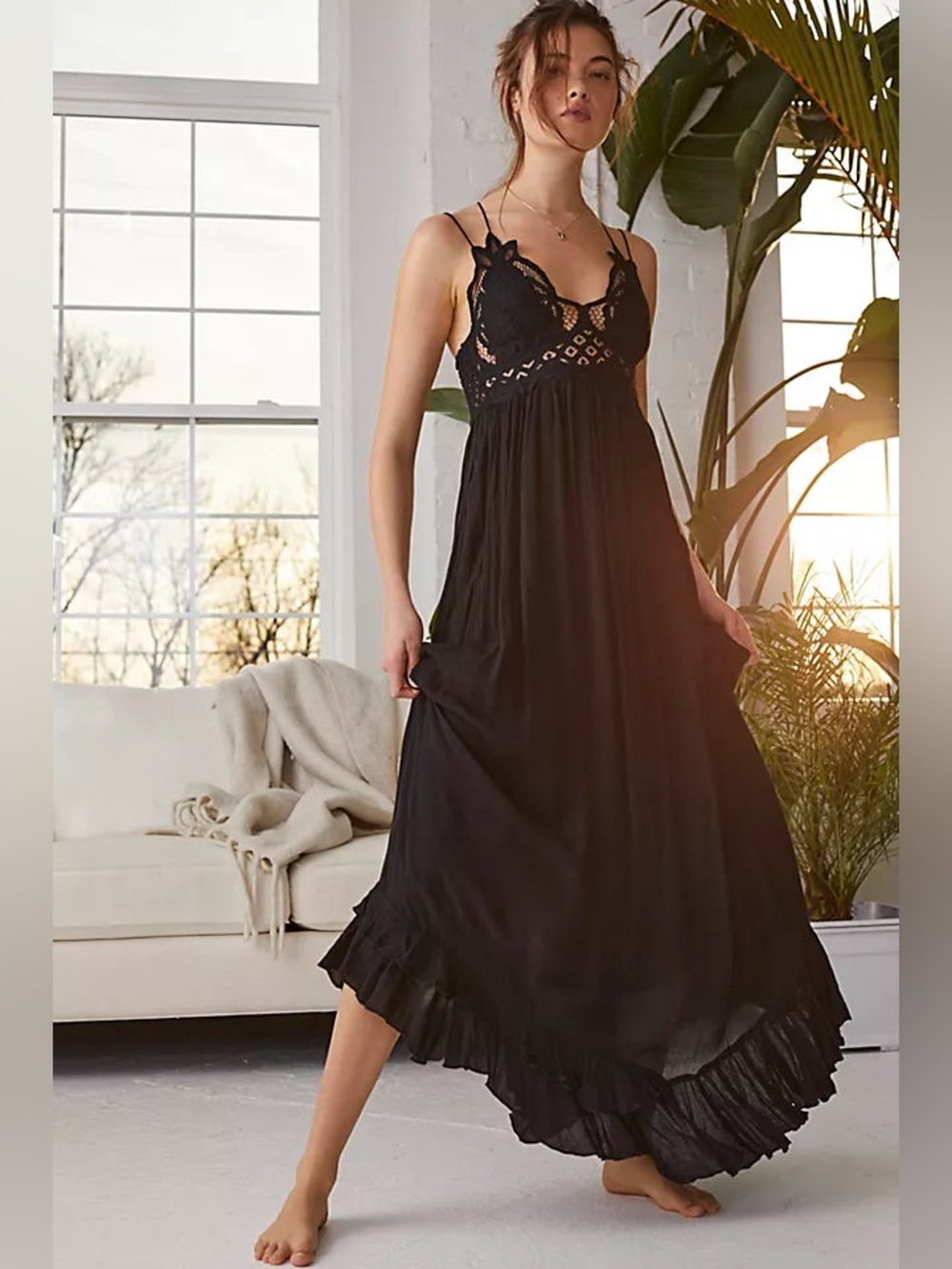 FREE PEOPLE Adela Maxi Dress